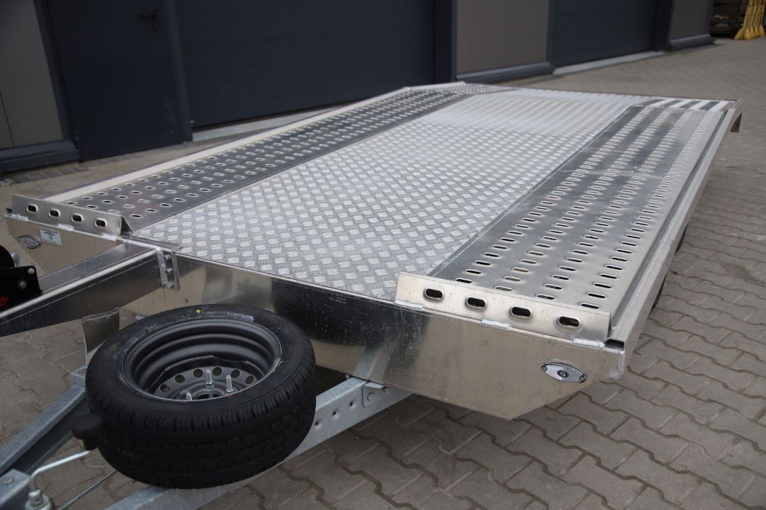 Niewiadów Jupiter Aluminiowy WM 4.0 13C alu ryfel - zweiachsiger Autotransporter, 400x210 cm, zGG 2700 kg - Bild 2