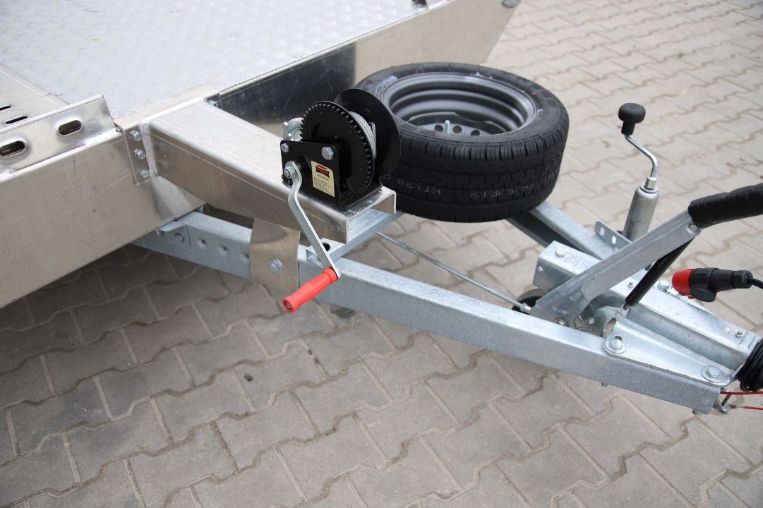 Niewiadów Jupiter Aluminiowy WM 4.0 13C alu ryfel - zweiachsiger Autotransporter, 400x210 cm, zGG 2700 kg - Bild 5