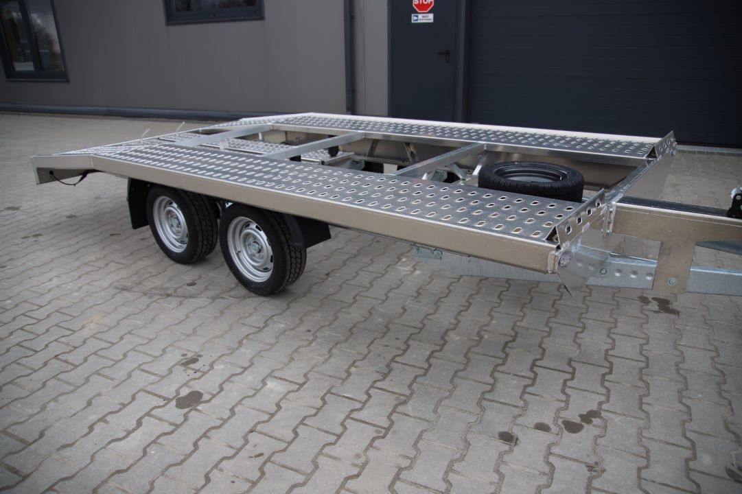 Niewiadów Jupiter Aluminiowy WM 4.0 13C - zweiachsiger Autotransporter, 400x210 cm, zGG 2700 kg