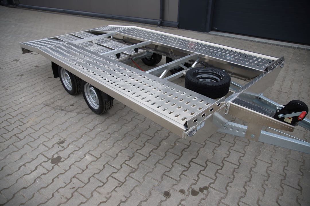 Niewiadów Jupiter Aluminiowy WM 4.0 13C - zweiachsiger Autotransporter, 400x210 cm, zGG 2700 kg - Bild 8