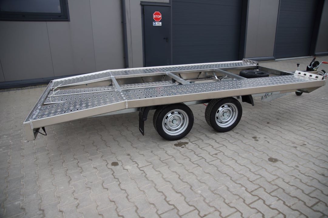 Niewiadów Jupiter Aluminiowy WM 4.0 13C - zweiachsiger Autotransporter, 400x210 cm, zGG 2700 kg - Bild 9