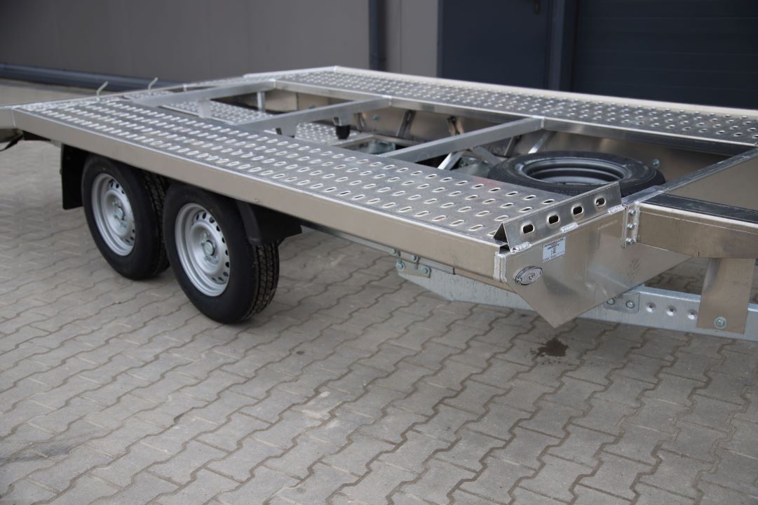 Niewiadów Jupiter Aluminiowy WM 4.0 14C – laweta dwuosiowa, 400x210 cm, DMC 2700 kg - zdjęcie 2