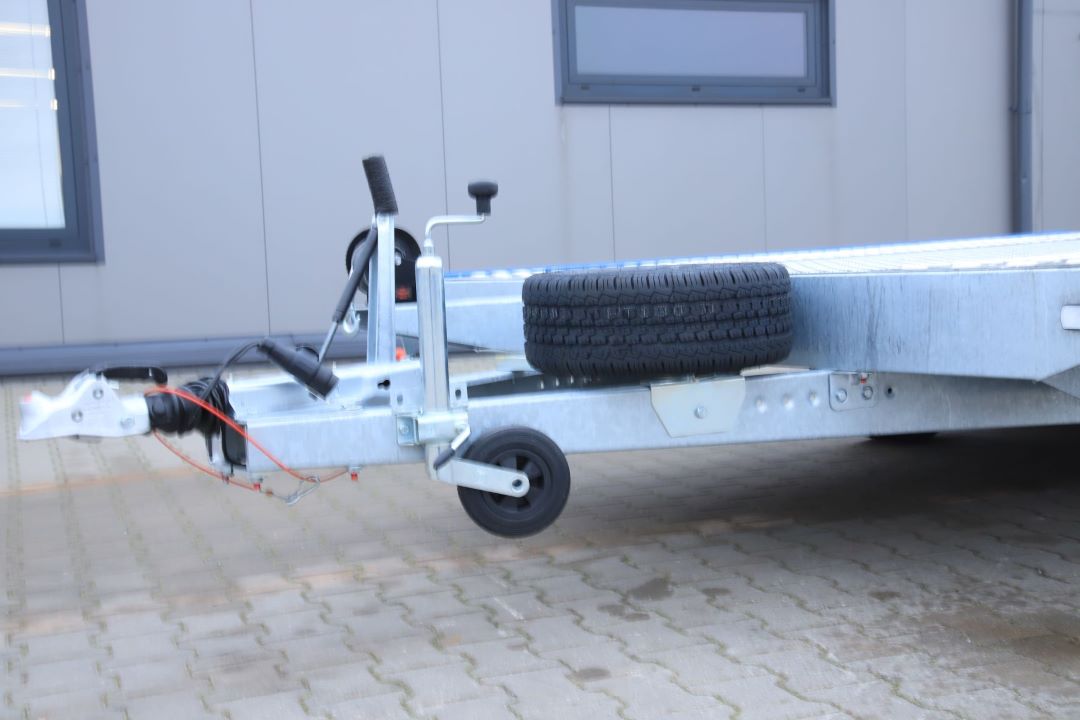 Niewiadów Jupiter NM 4.5 13C alu ryfel niebieska blenda alu felgi - zweiachsiger Autotransporter, 450x195 cm, zGG 2700 kg - Bild 2