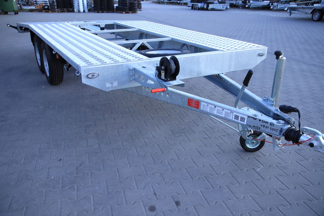 Niewiadów Jupiter NM 5.0 14C - zweiachsiger Autotransporter, 500x210 cm, zGG 3000 kg - Bild 4