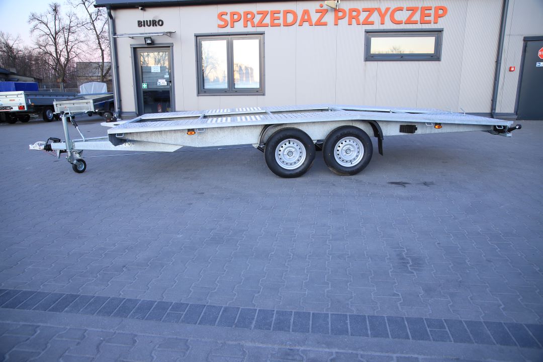 Niewiadów Jupiter NM 5.0 14C - zweiachsiger Autotransporter, 500x210 cm, zGG 3000 kg - Bild 5