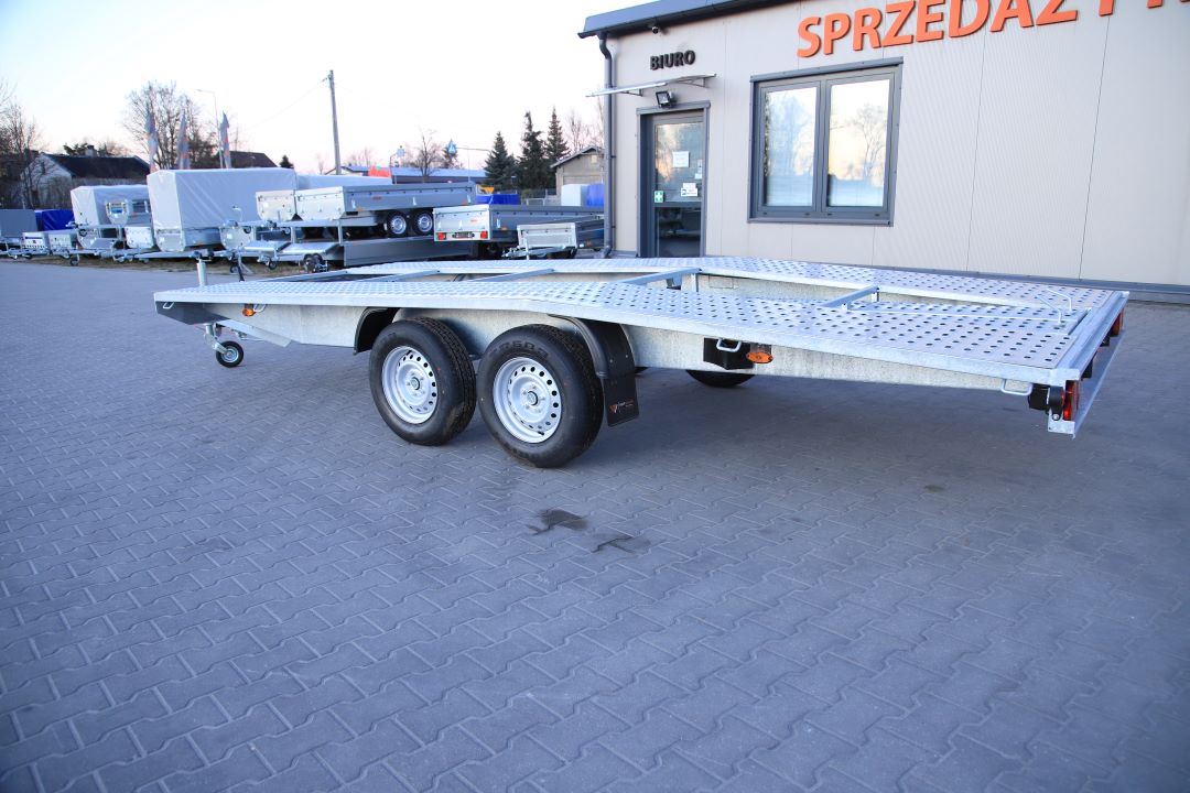 Niewiadów Jupiter NM 5.0 14C - zweiachsiger Autotransporter, 500x210 cm, zGG 3000 kg - Bild 6