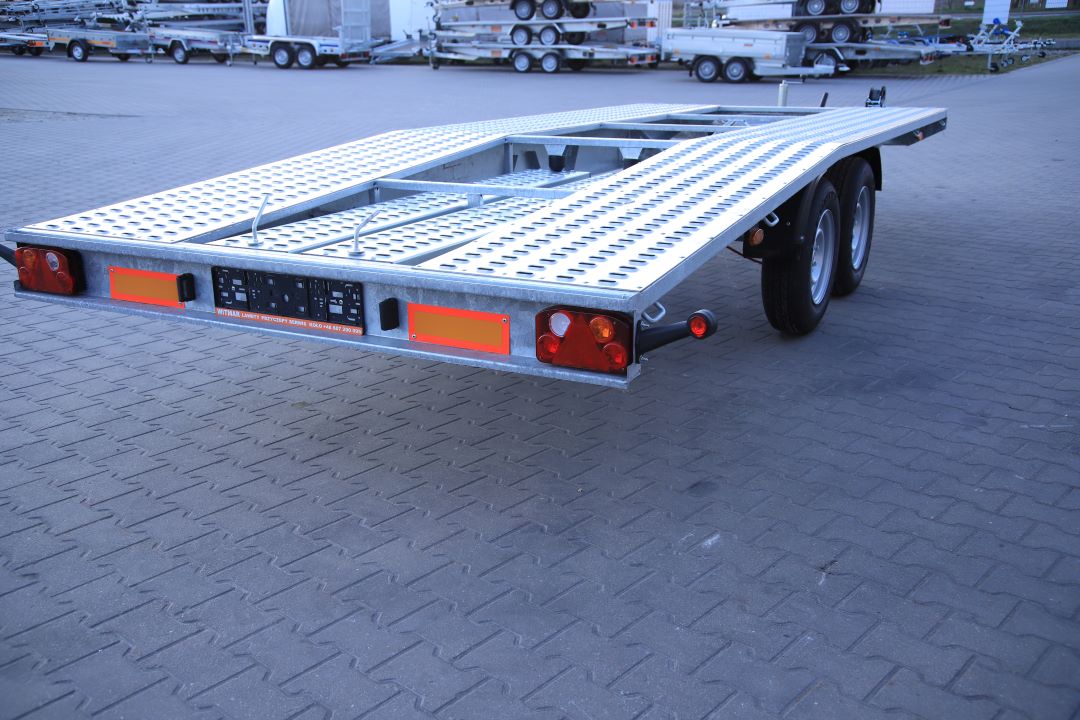 Niewiadów Jupiter NM 5.0 14C - zweiachsiger Autotransporter, 500x210 cm, zGG 3000 kg - Bild 9
