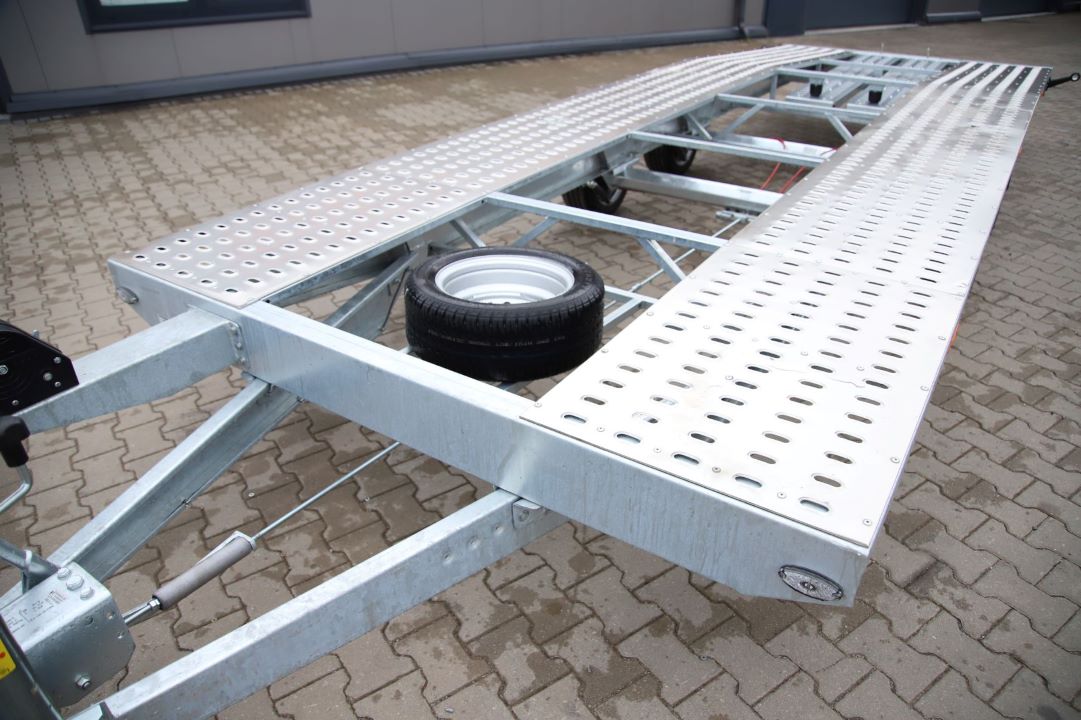 Niewiadów Jupiter NM 6.0 - twin-axle car transporter, 600x210 cm, GVW 3500 kg - image 3