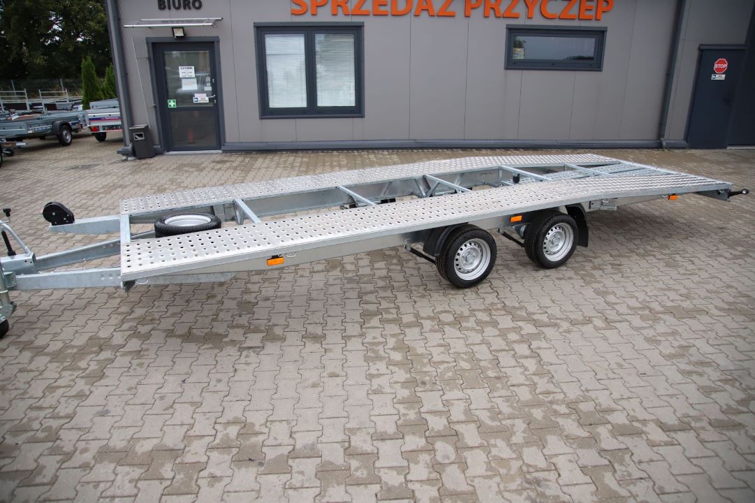 Niewiadów Jupiter NM 6.0 - twin-axle car transporter, 600x210 cm, GVW 3500 kg - image 6