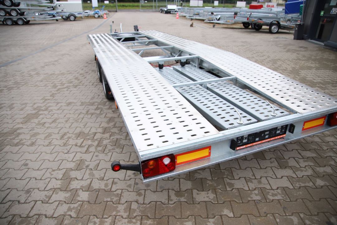 Niewiadów Jupiter NM 6.0 - twin-axle car transporter, 600x210 cm, GVW 3500 kg - image 8