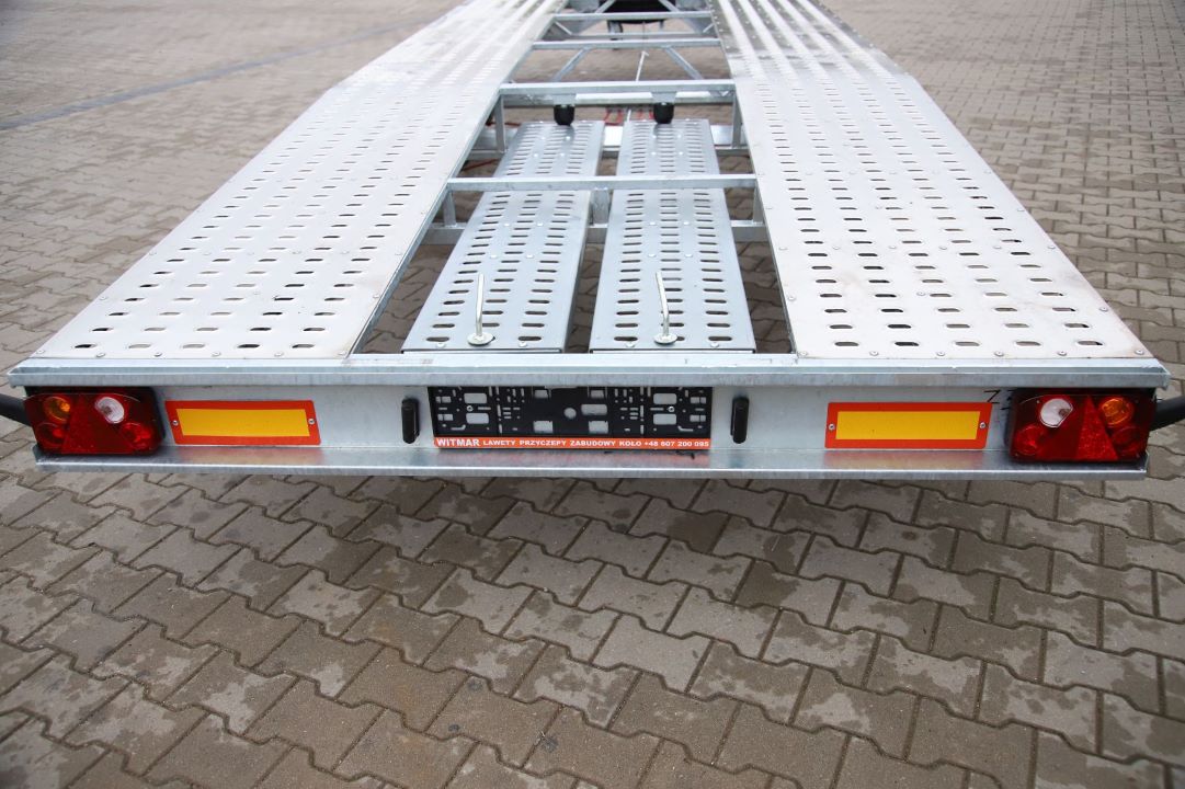 Niewiadów Jupiter NM 6.0 - twin-axle car transporter, 600x210 cm, GVW 3500 kg - image 9