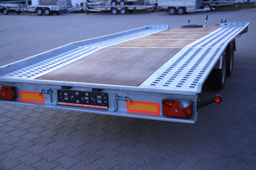 Niewiadów Jupiter SM 4.5 13C sklejka - twin-axle car transporter, 450x210 cm, GVW 2700 kg - image 11