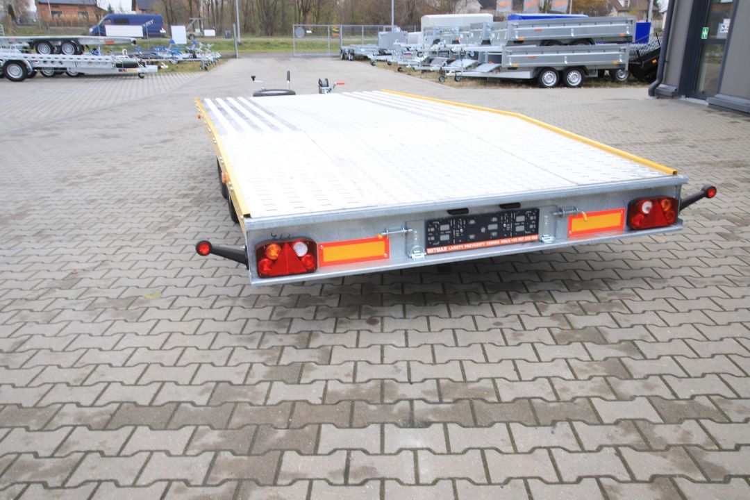 Niewiadów Jupiter NM 4.5 10C alu ryfel żółta blenda - zweiachsiger Autotransporter, 450x195 cm, zGG 2700 kg - Bild 8