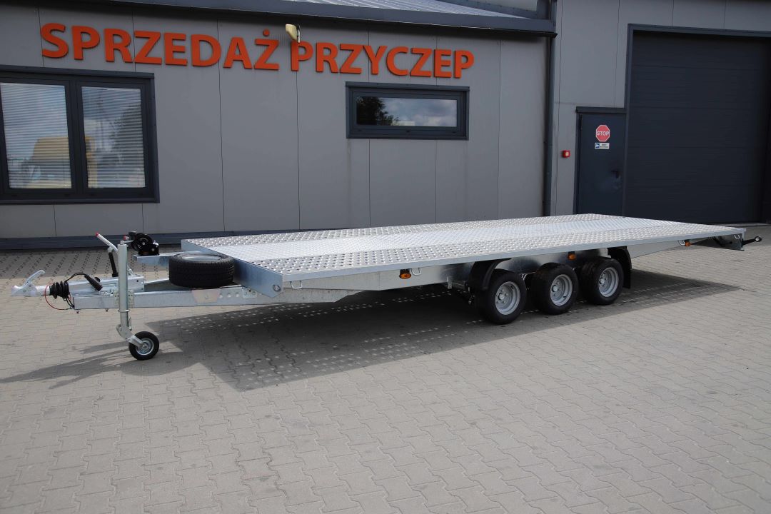 Niewiadów Mars NM 5.5 - dreiachsiger Autotransporter, 550x210 cm, zGG 3500 kg