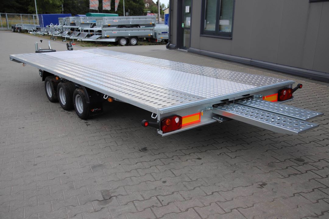Niewiadów Mars NM 5.5 - dreiachsiger Autotransporter, 550x210 cm, zGG 3500 kg - Bild 8