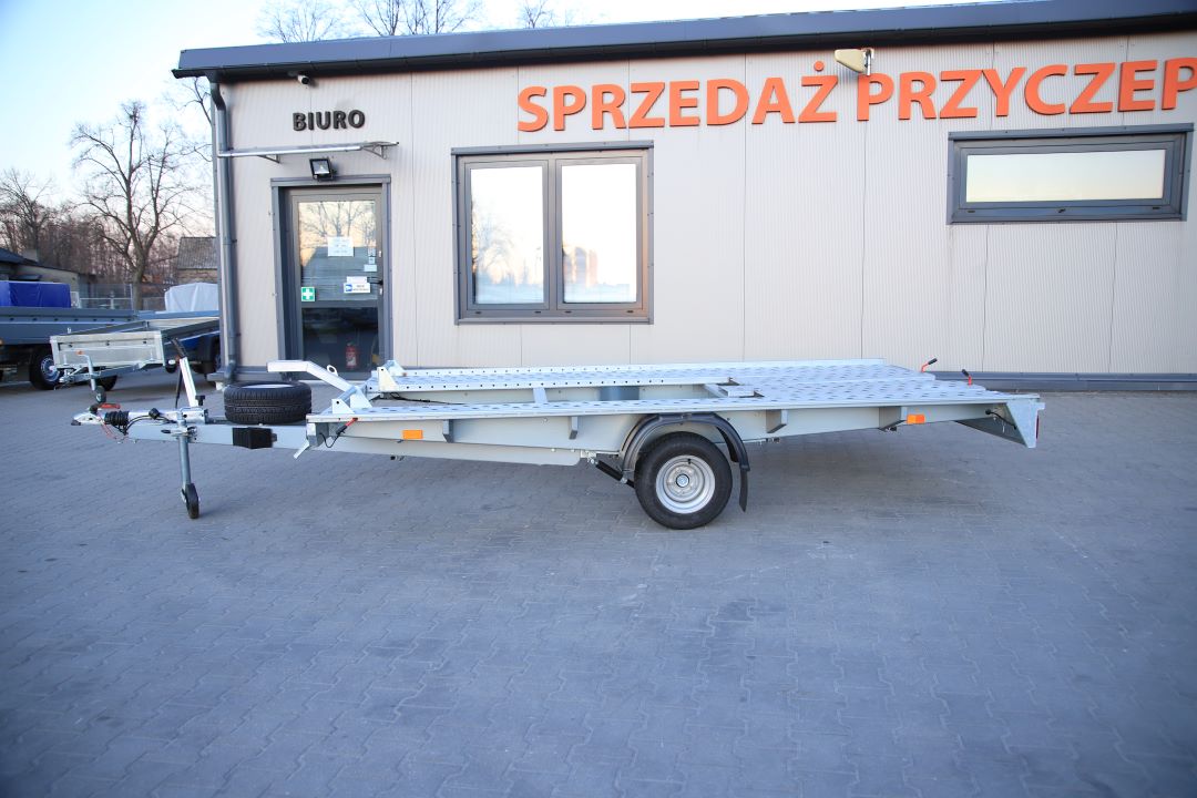 Niewiadów Sonda I - einachsiger Autotransporter, 350x195 cm, zGG 1500 kg - Bild 4