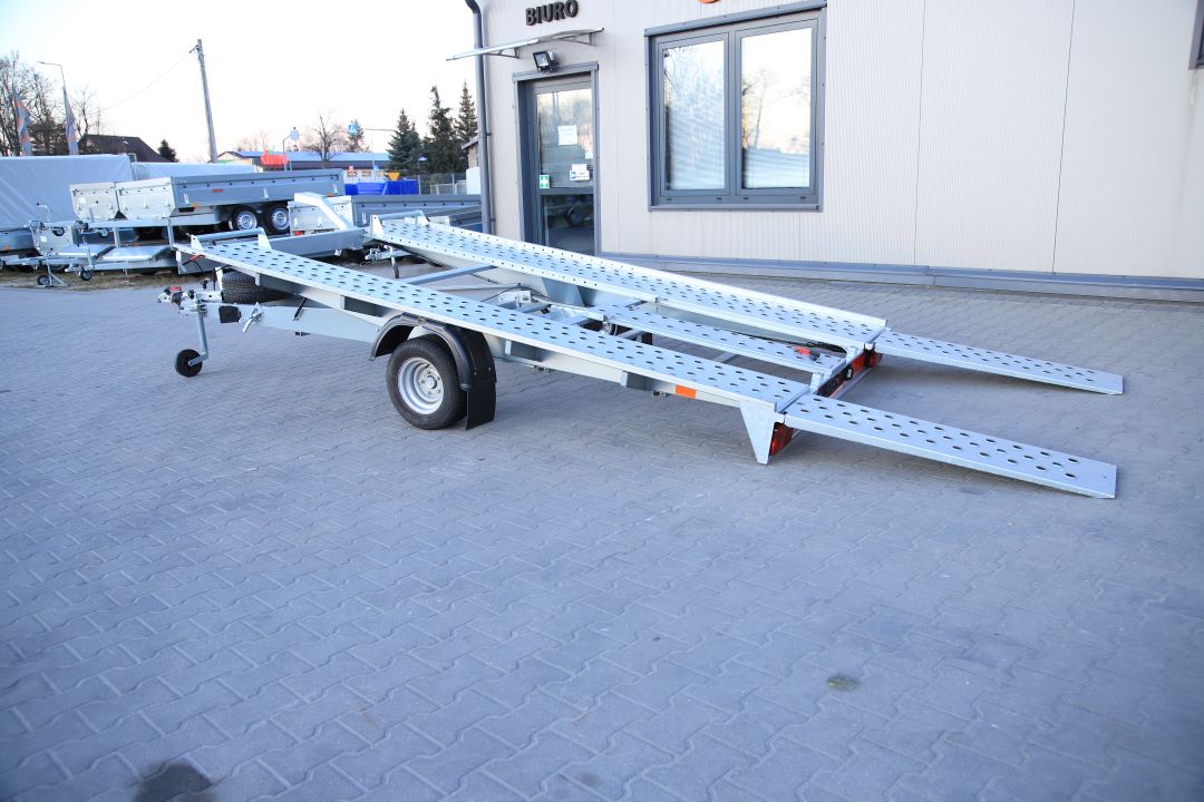 Niewiadów Sonda I - einachsiger Autotransporter, 350x195 cm, zGG 1500 kg - Bild 7