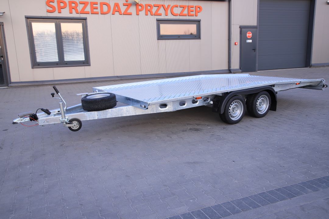 Gala Taurus T2745SL 13C alu ryfel - zweiachsiger Autotransporter, 450x205 cm, zGG 2700 kg