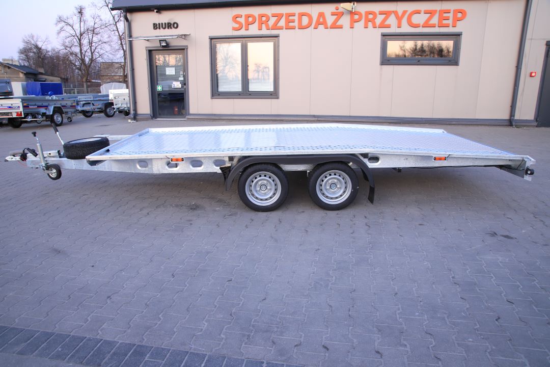 Gala Taurus T2745SL 13C alu ryfel - zweiachsiger Autotransporter, 450x205 cm, zGG 2700 kg - Bild 3