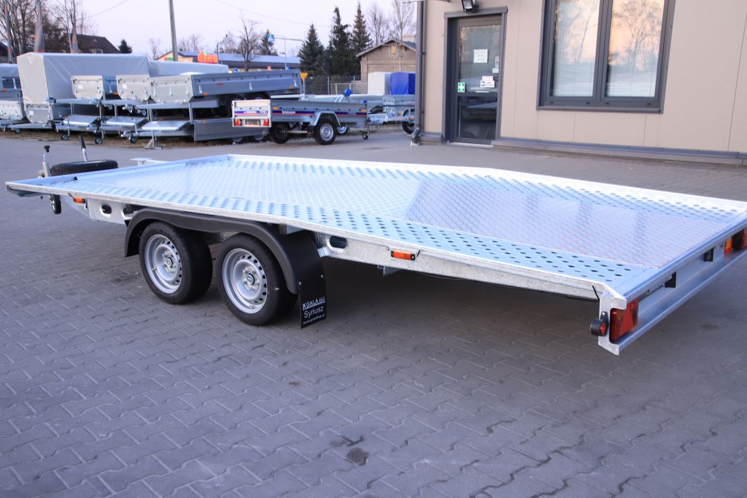 Gala Taurus T2745SL 13C alu ryfel - zweiachsiger Autotransporter, 450x205 cm, zGG 2700 kg - Bild 4