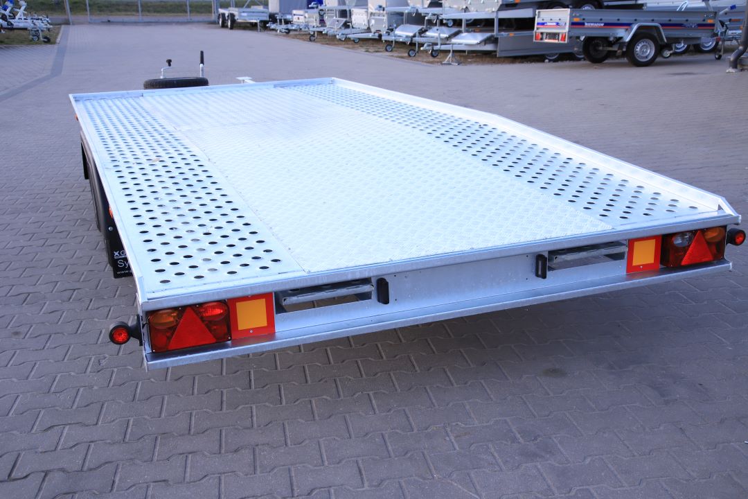 Gala Taurus T2745SL 13C alu ryfel - zweiachsiger Autotransporter, 450x205 cm, zGG 2700 kg - Bild 5