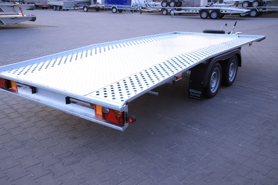 Gala Taurus T2745SL 13C alu ryfel - zweiachsiger Autotransporter, 450x205 cm, zGG 2700 kg - Bild 6