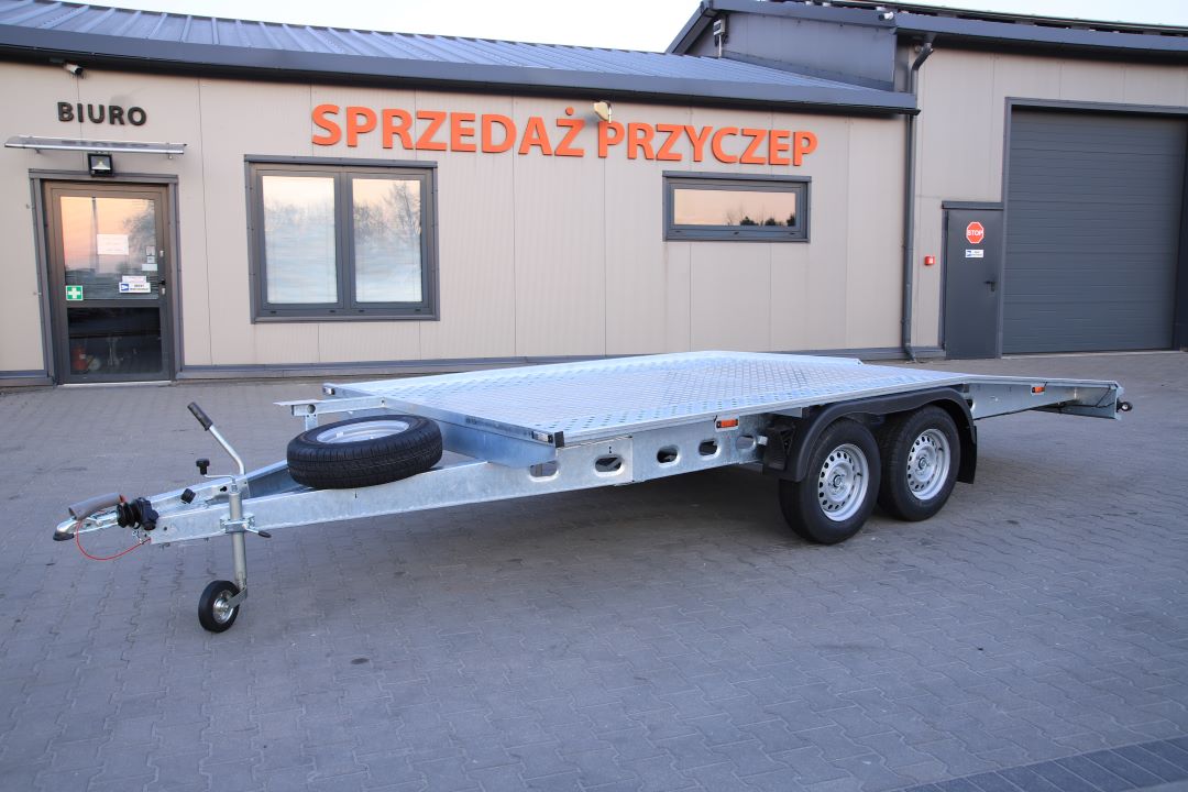 Gala Taurus T2745S 14C alu ryfel - zweiachsiger Autotransporter, 450x205 cm, zGG 2700 kg