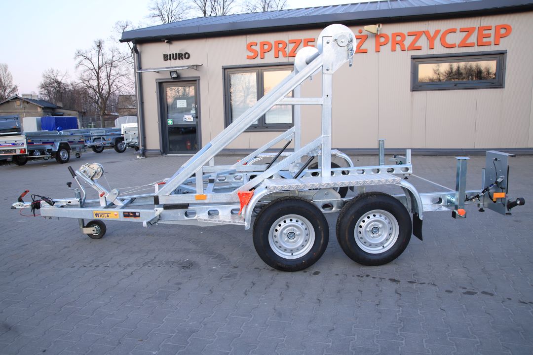 Gala Wiola - Anhänger für Minibagger und Baumaschinen, 300x180 cm, zGG 2700 kg - Bild 3
