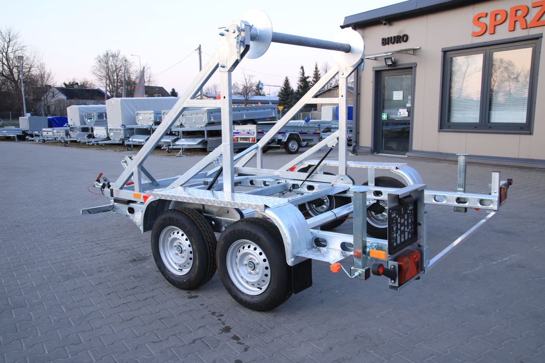 Gala Wiola - Anhänger für Minibagger und Baumaschinen, 300x180 cm, zGG 2700 kg - Bild 4