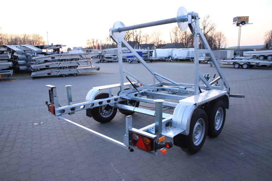 Gala Wiola - Anhänger für Minibagger und Baumaschinen, 300x180 cm, zGG 2700 kg - Bild 6