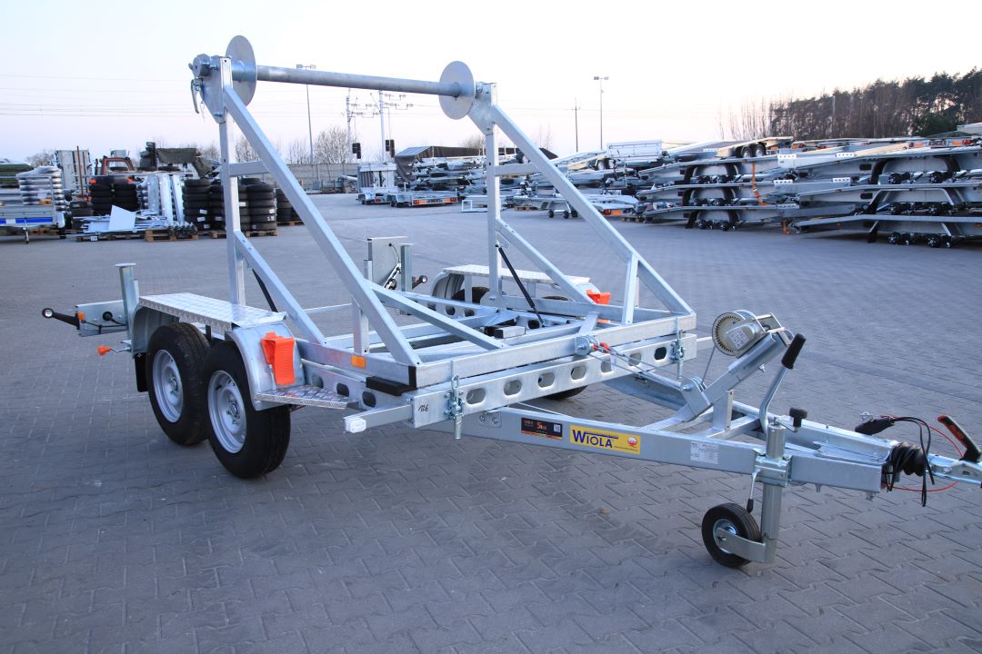Gala Wiola - Anhänger für Minibagger und Baumaschinen, 300x180 cm, zGG 2700 kg - Bild 9