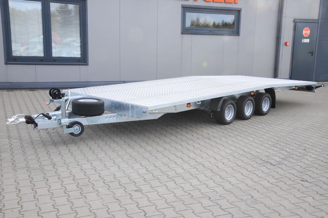 Niewiadów Jupiter NM 5.0 10C - dreiachsiger Autotransporter, 500x210 cm, zGG 3500 kg