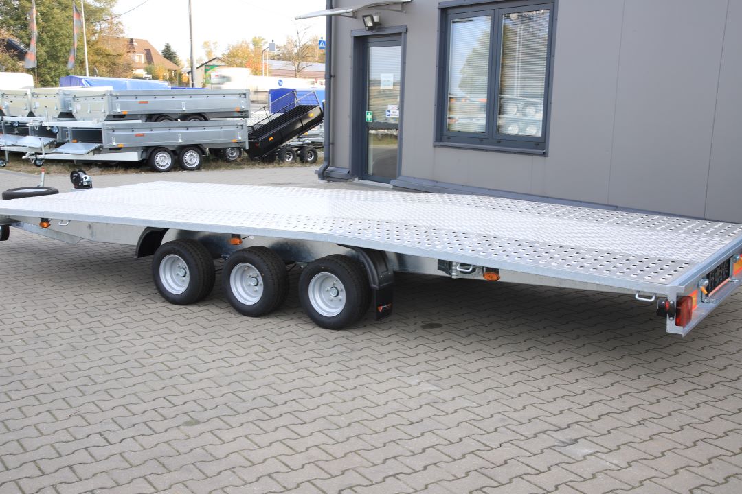 Niewiadów Jupiter NM 5.5 10C alu ryfel - dreiachsiger Autotransporter, 550x210 cm, zGG 3500 kg - Bild 7