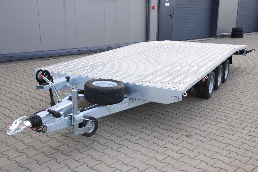 Niewiadów Jupiter NM 6 10C alu ryfel - dreiachsiger Autotransporter, 600x210 cm, zGG 3500 kg - Bild 3