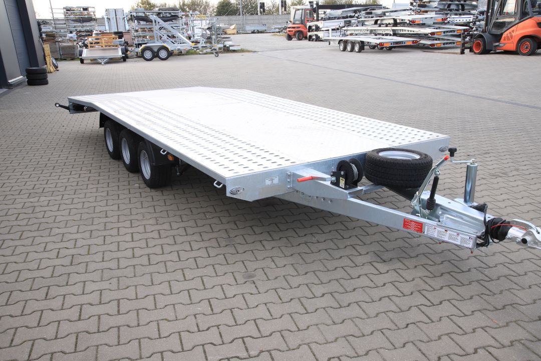 Niewiadów Jupiter NM 6 10C alu ryfel - dreiachsiger Autotransporter, 600x210 cm, zGG 3500 kg - Bild 5