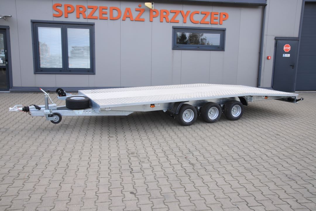 Niewiadów Jupiter NM 6 10C alu ryfel - dreiachsiger Autotransporter, 600x210 cm, zGG 3500 kg - Bild 6