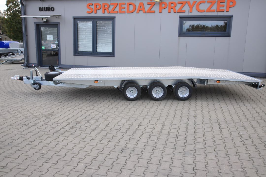 Niewiadów Jupiter NM 6 10C alu ryfel - dreiachsiger Autotransporter, 600x210 cm, zGG 3500 kg - Bild 7