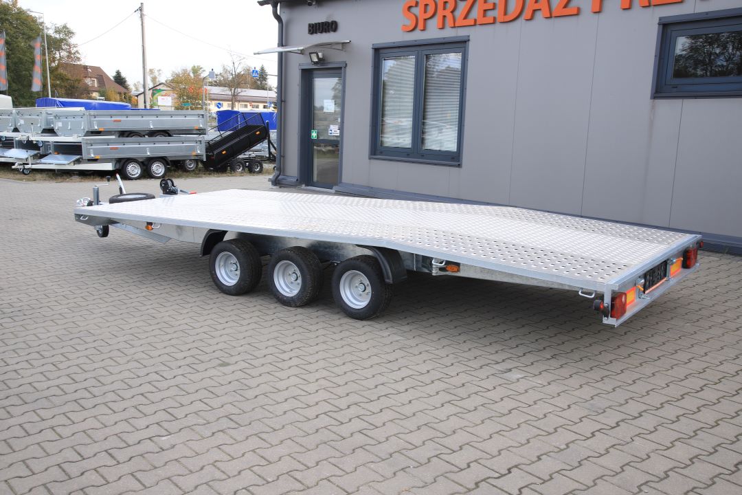 Niewiadów Jupiter NM 6 10C alu ryfel - dreiachsiger Autotransporter, 600x210 cm, zGG 3500 kg - Bild 9