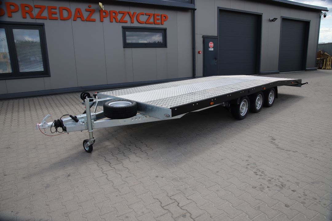 Niewiadów Jupiter NM 5 13C alu ryfel czarna blenda - dreiachsiger Autotransporter, 550x210 cm, zGG 3500 kg - Bild 3