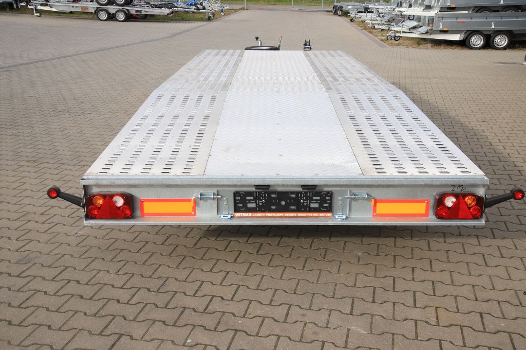 Niewiadów Jupiter NM 5 13C alu ryfel czerwona blenda - dreiachsiger Autotransporter, 550x210 cm, zGG 3500 kg - Bild 10