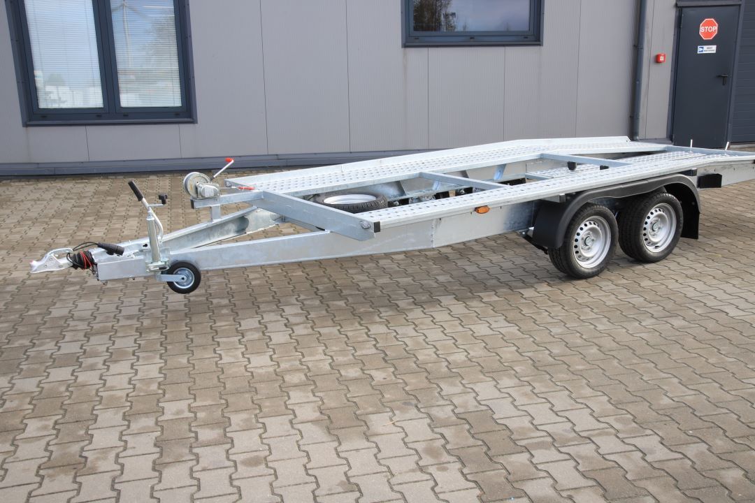 Niewiadów Jupiter Light 4.5 - twin-axle car transporter, 450x200 cm, GVW 2700 kg - image 2