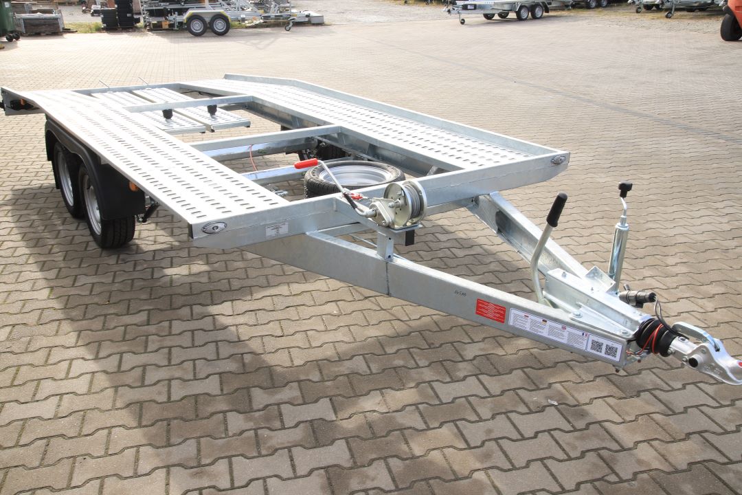 Niewiadów Jupiter Light 4.5 - twin-axle car transporter, 450x200 cm, GVW 2700 kg - image 6