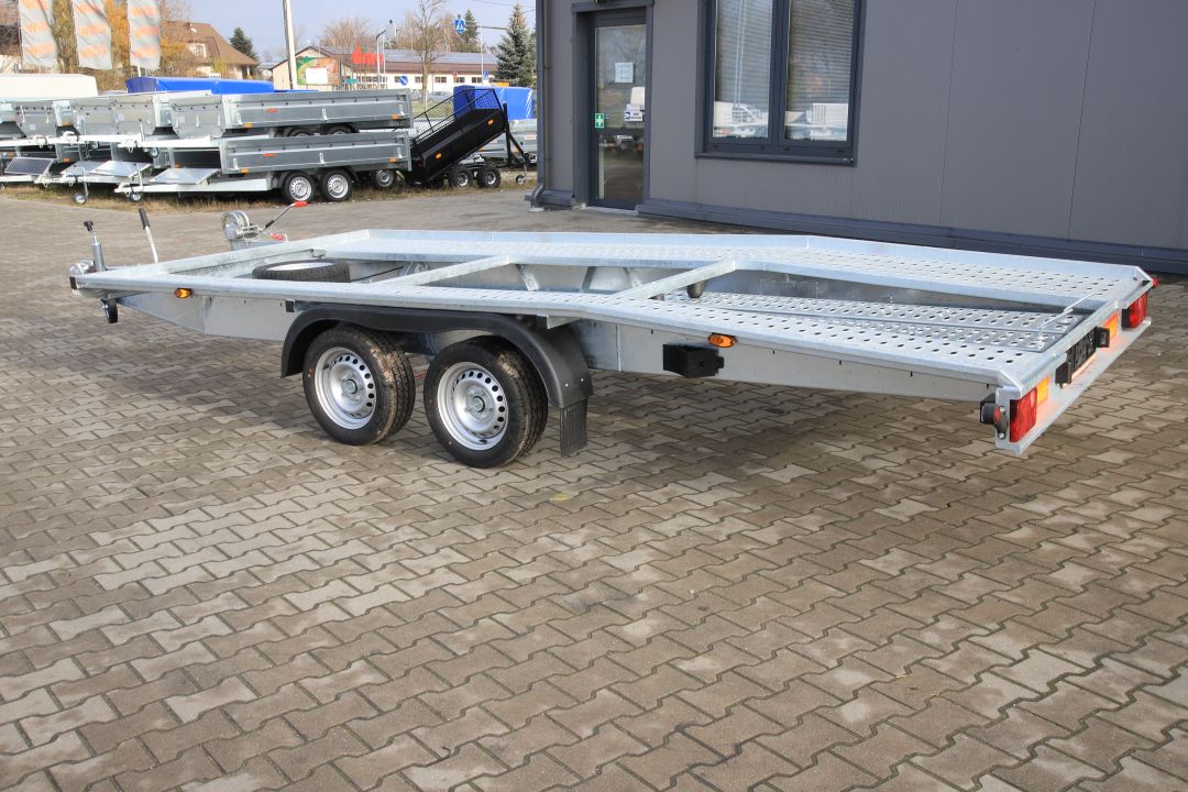 Niewiadów Jupiter Light 4.5 - twin-axle car transporter, 450x200 cm, GVW 2700 kg - image 8