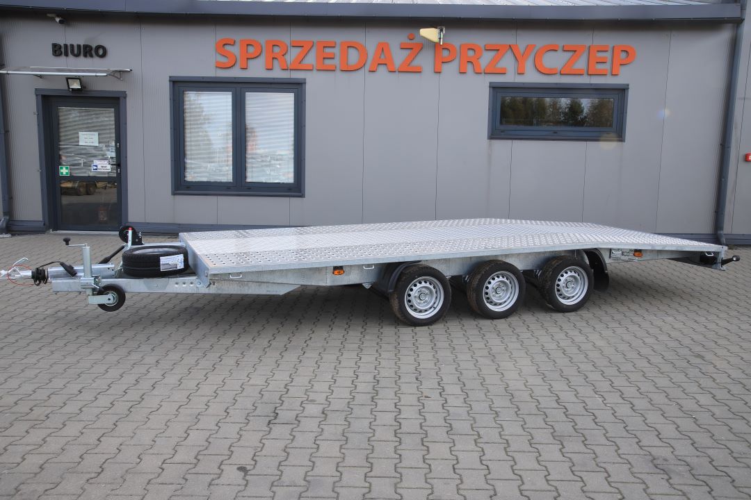 Niewiadów Jupiter NM 5.0 13C - dreiachsiger Autotransporter, 500x210 cm, zGG 3500 kg