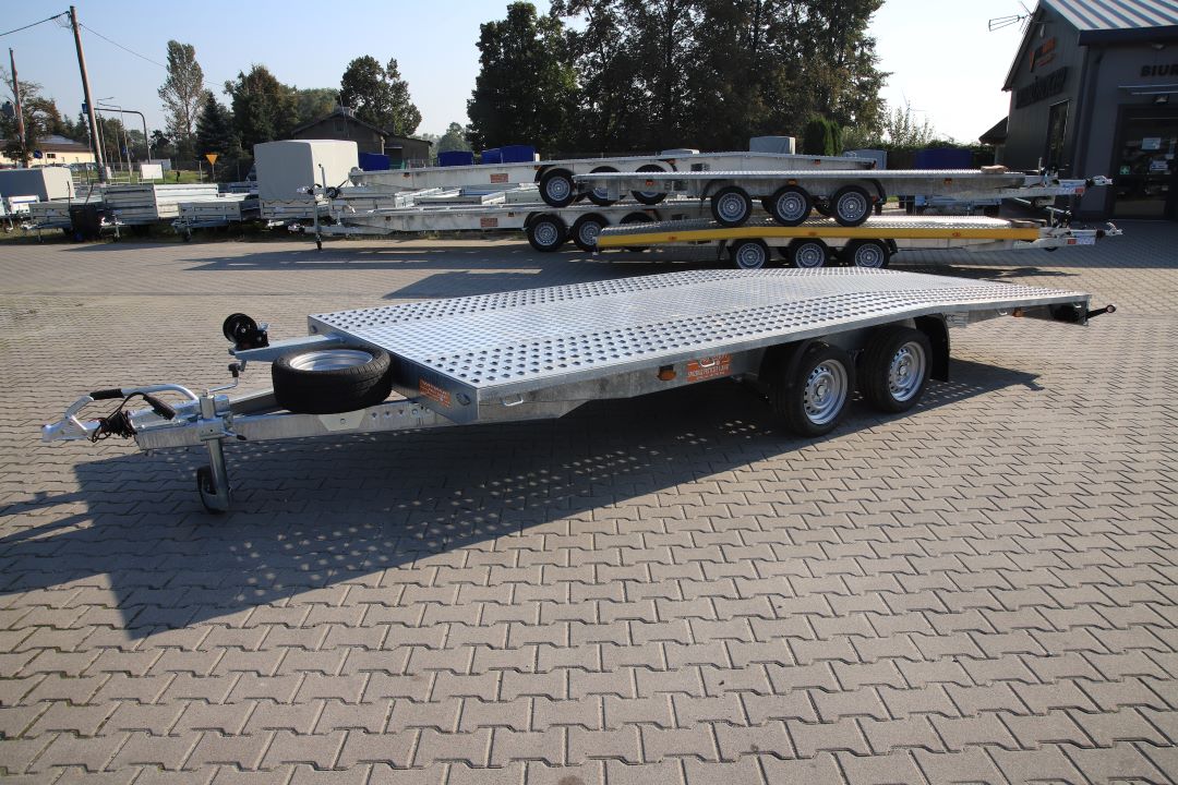 Niewiadów Jupiter NM 5.0 13C - zweiachsiger Autotransporter, 500x210 cm, zGG 3000 kg