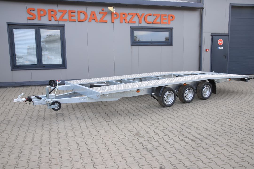 Niewiadów Jupiter NM 5.5 13C - dreiachsiger Autotransporter, 550x210 cm, zGG 3500 kg
