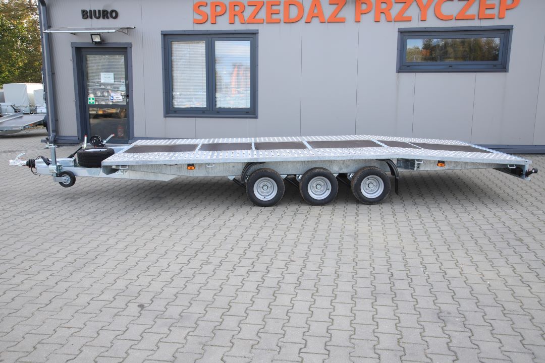 Niewiadów Jupiter NM 5.5 10C sklejka - dreiachsiger Autotransporter, 550x210 cm, zGG 3500 kg - Bild 4
