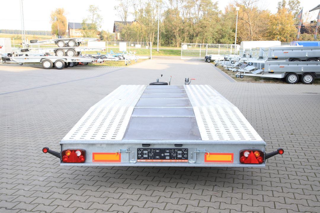 Niewiadów Jupiter NM 5.5 10C sklejka - dreiachsiger Autotransporter, 550x210 cm, zGG 3500 kg - Bild 7