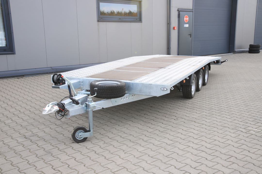 Niewiadów Jupiter NM 5.5 13C sklejka - dreiachsiger Autotransporter, 550x210 cm, zGG 3500 kg - Bild 3