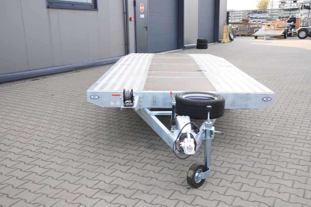Niewiadów Jupiter NM 5.5 13C sklejka - dreiachsiger Autotransporter, 550x210 cm, zGG 3500 kg - Bild 4
